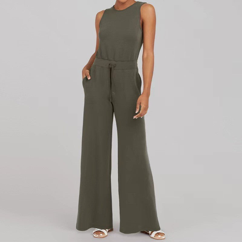 Liora Tie Waist Jumpsuit