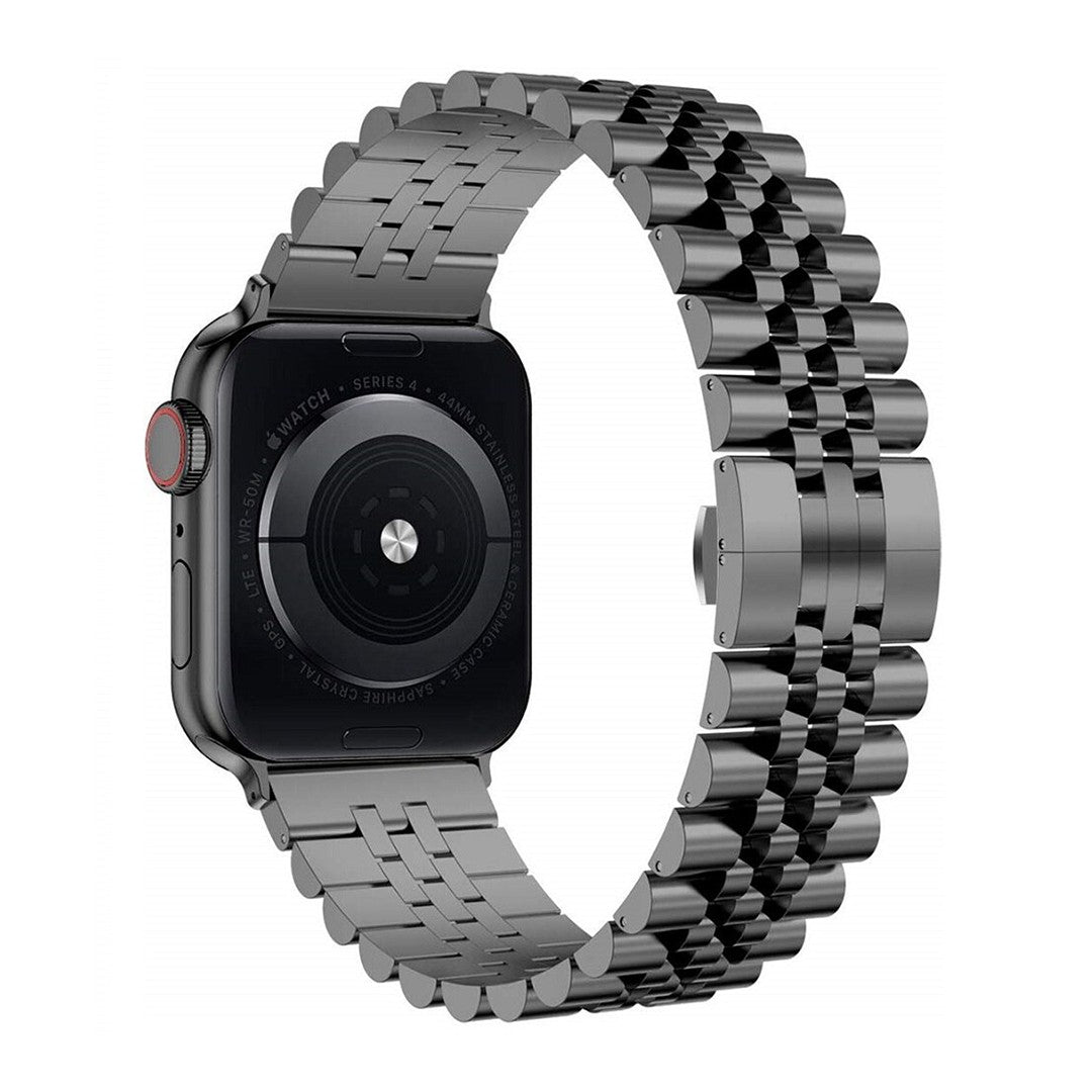 Loravine Jubilee Apple Watch Strap – Premium Stainless Steel Classic