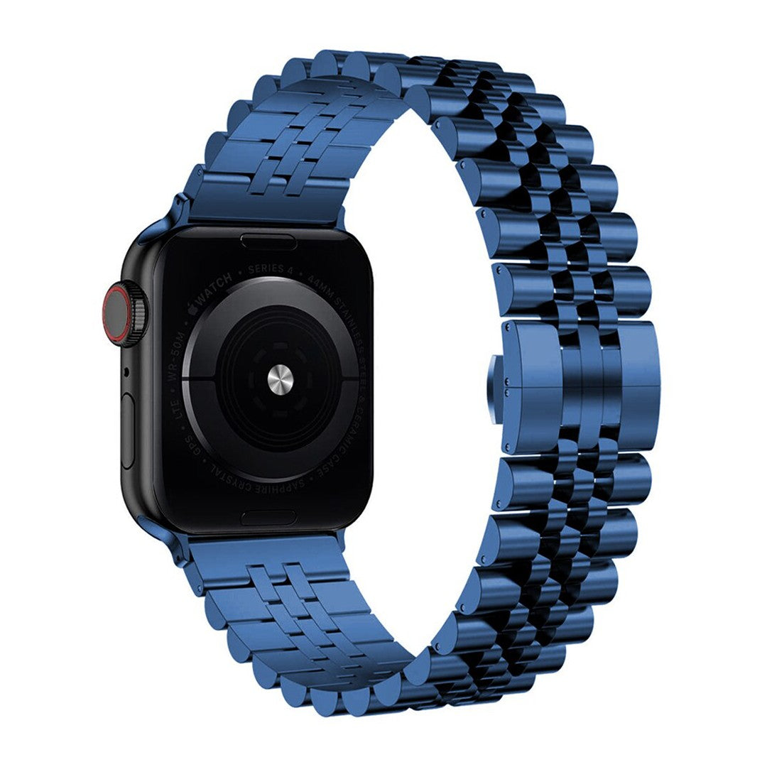 Loravine Jubilee Apple Watch Strap – Premium Stainless Steel Classic