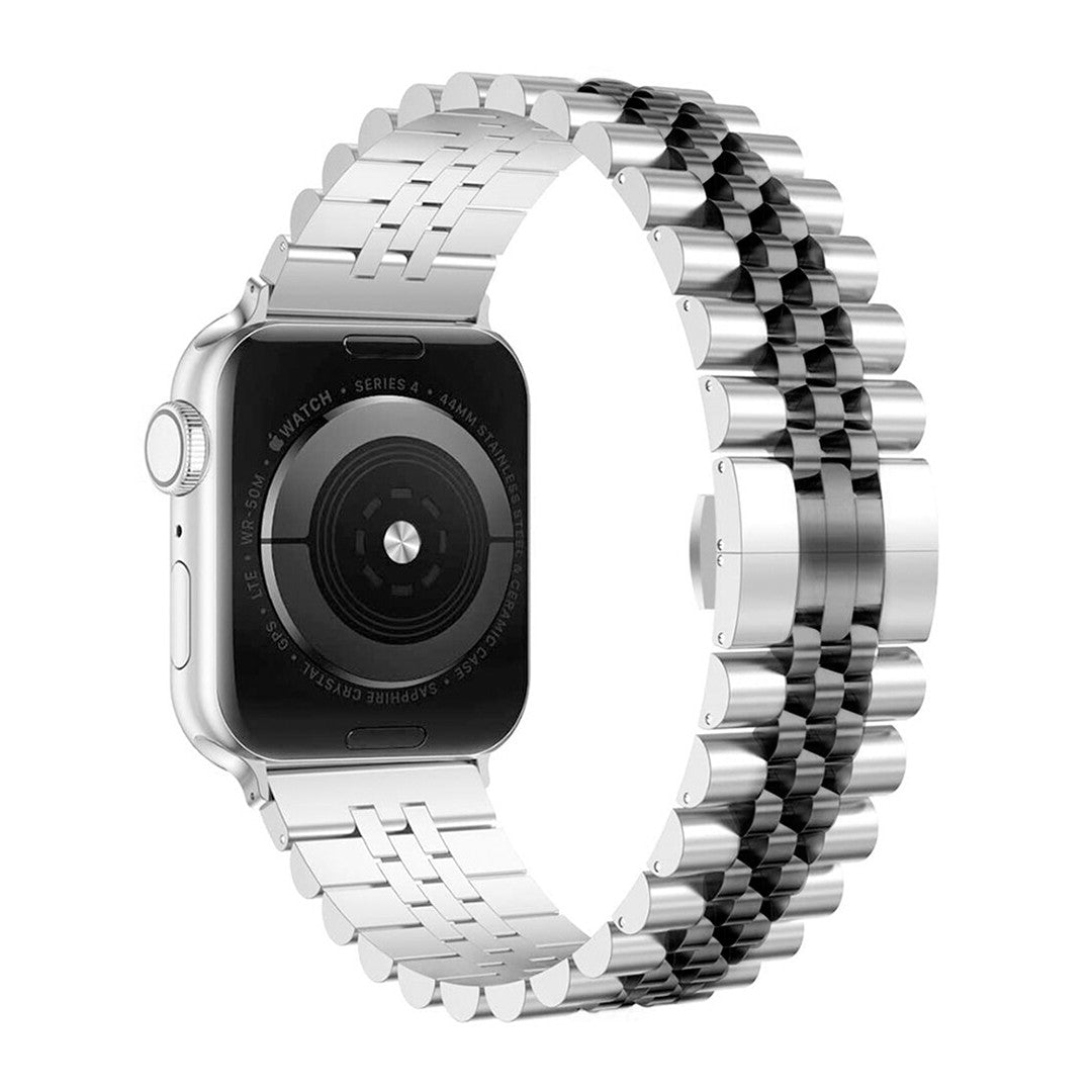 Loravine Jubilee Apple Watch Strap – Premium Stainless Steel Classic