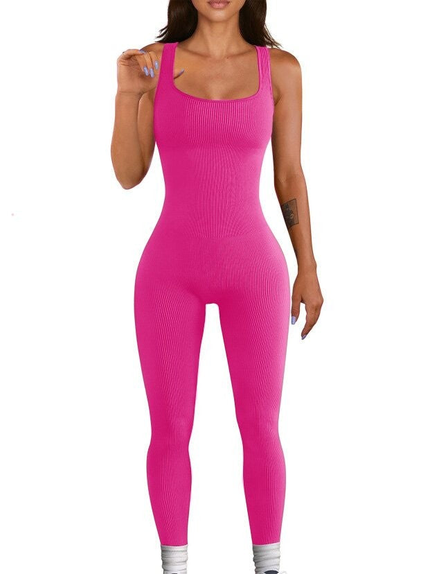 Luna Button-Front Suspender Bodysuit