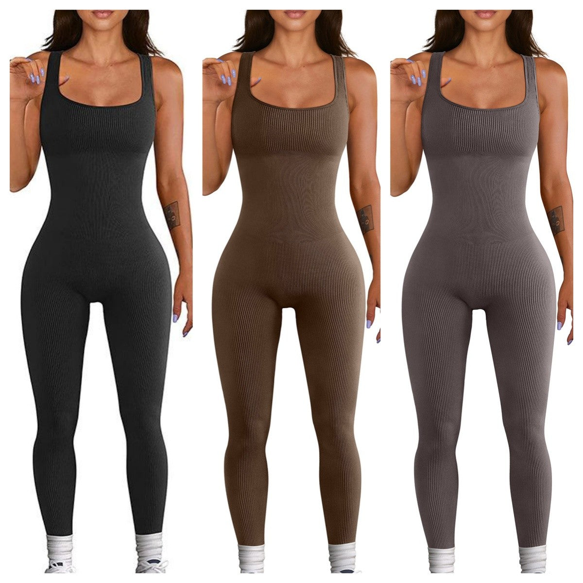 Luna Button-Front Suspender Bodysuit