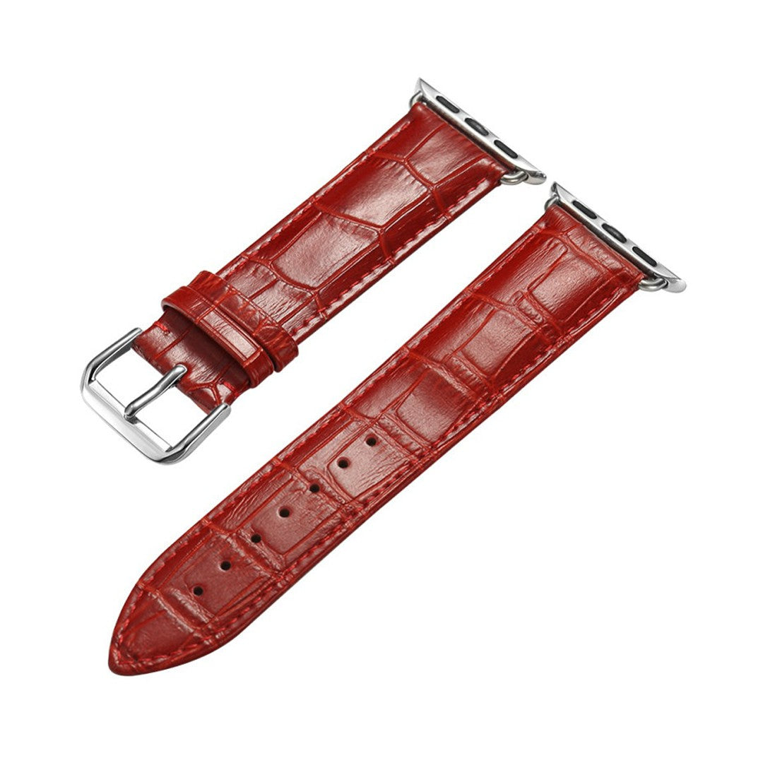 Marcivelle Dress Leather Apple Watch Strap – Genuine Leather Luxury