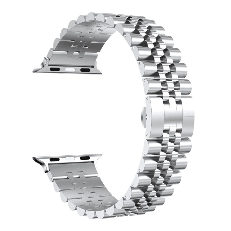 Marcivelle Jubilee Apple Watch Band – Classic Stainless Steel Bracelet