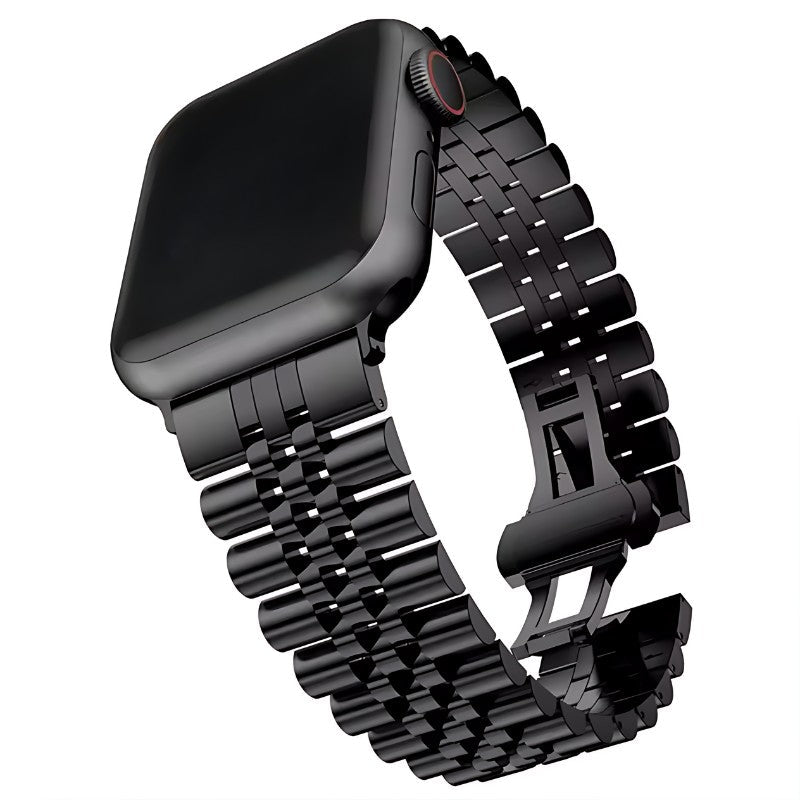 Marcivelle Jubilee Apple Watch Band – Classic Stainless Steel Bracelet