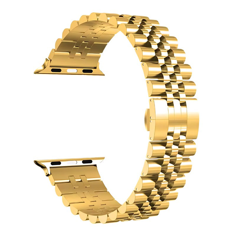 Marcivelle Jubilee Apple Watch Band – Classic Stainless Steel Bracelet
