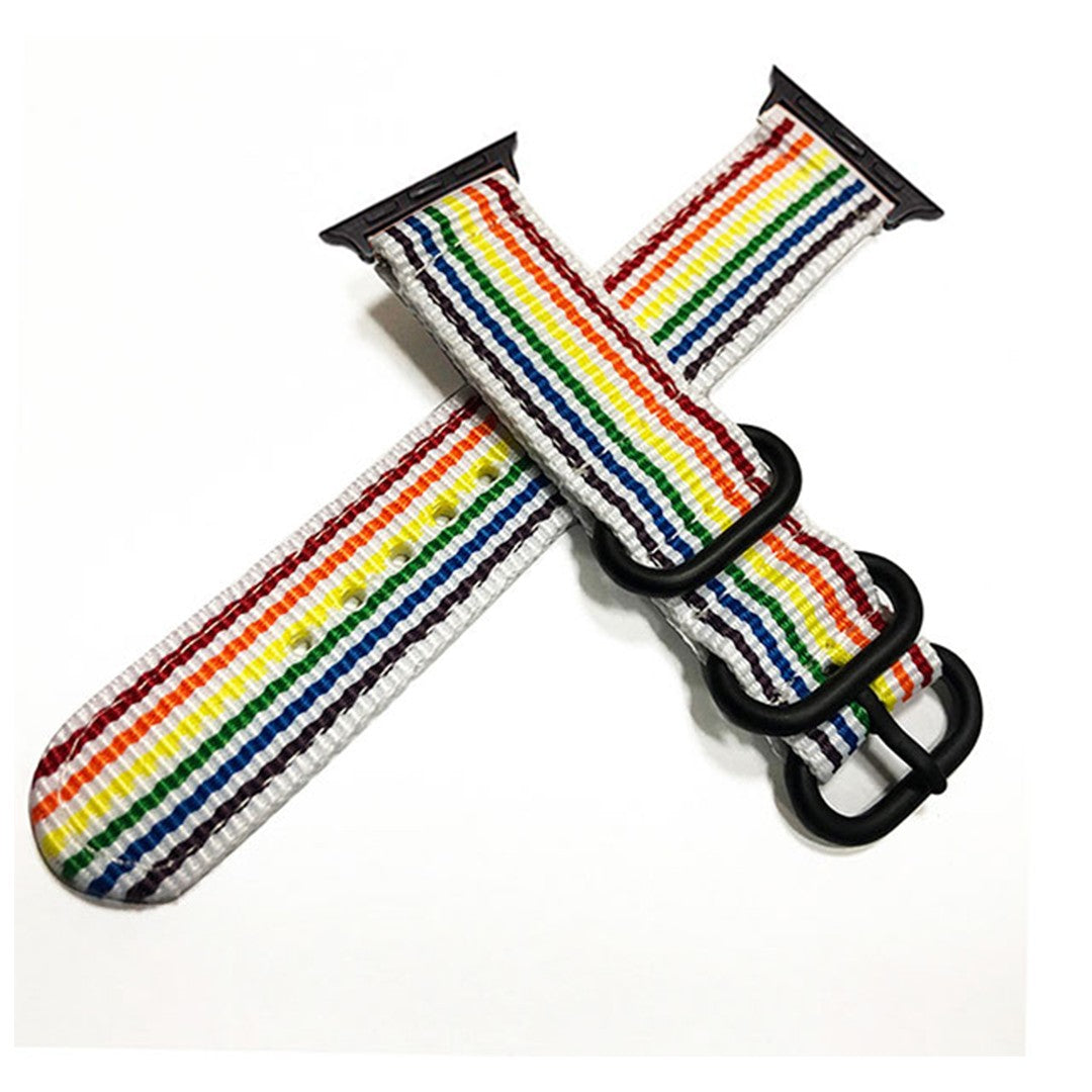 Marcivelle NATO Apple Watch Strap – Lightweight Woven Nylon