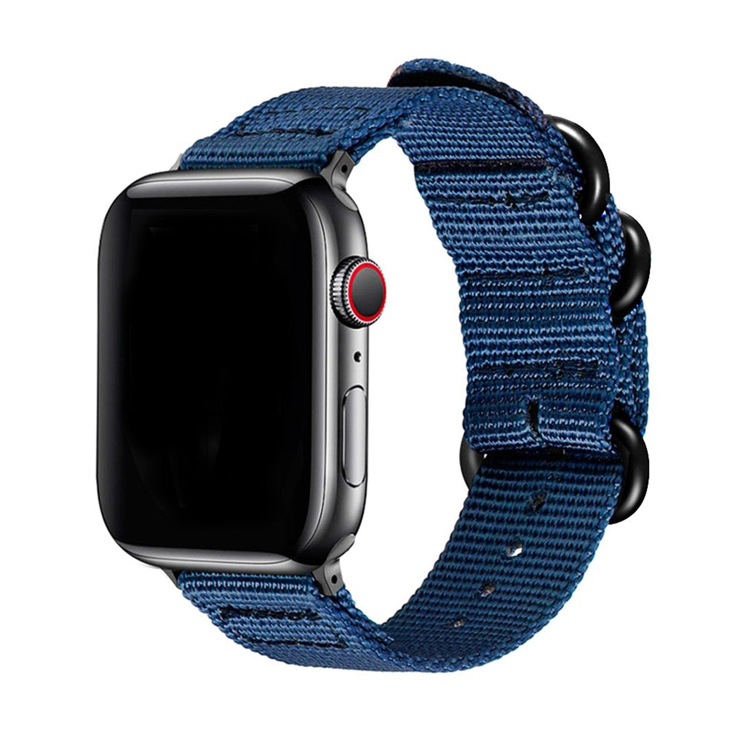 Marcivelle NATO Apple Watch Strap – Lightweight Woven Nylon