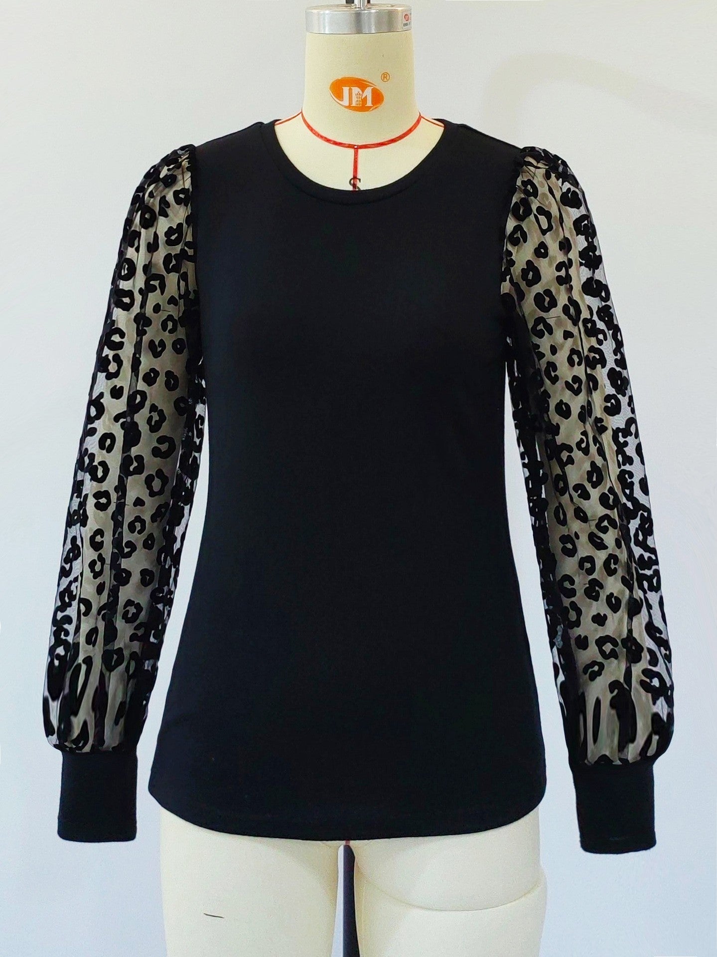 Maris Contrast Puff Sleeve Top