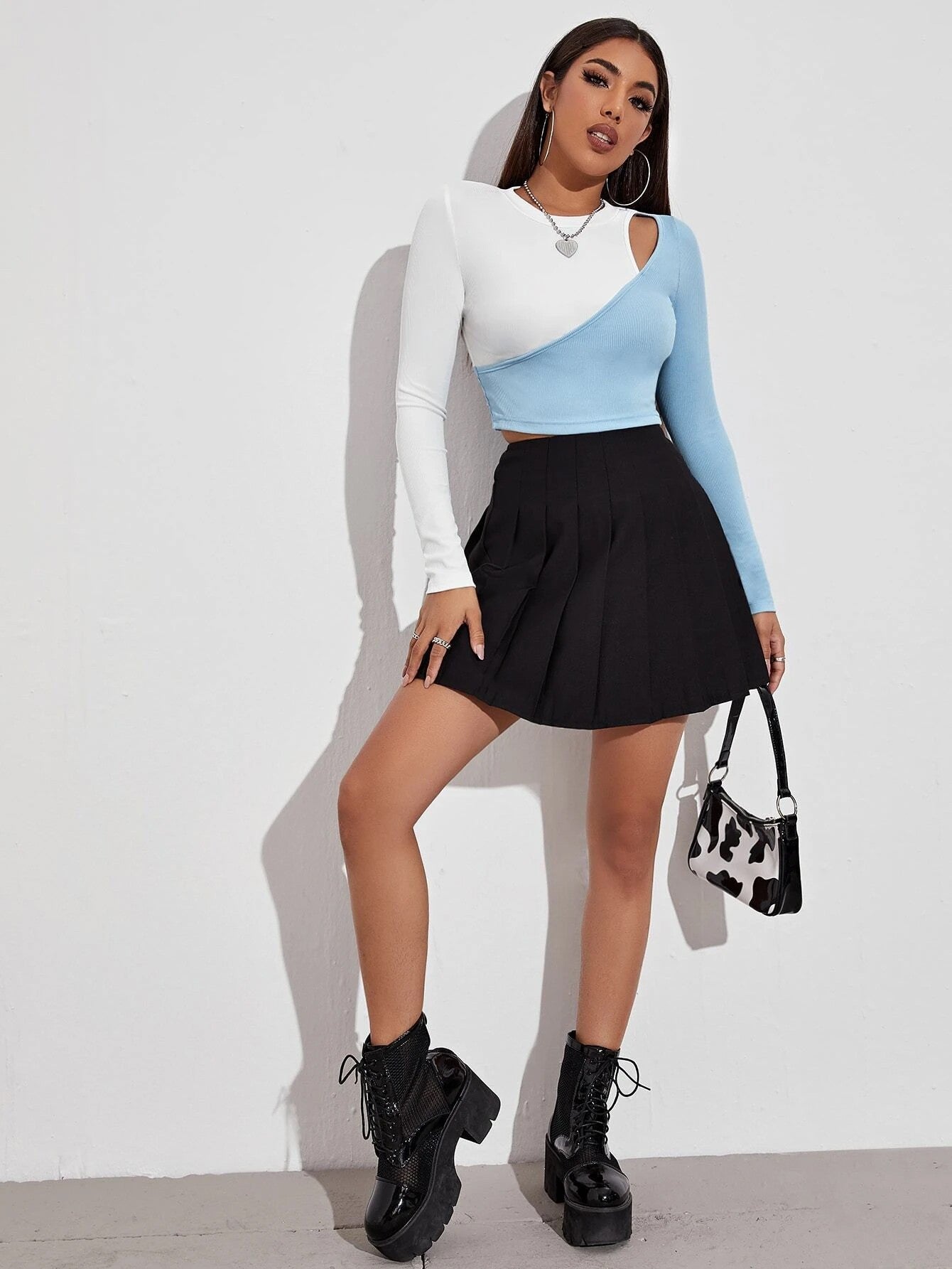 Vega Colorblock Slim Top